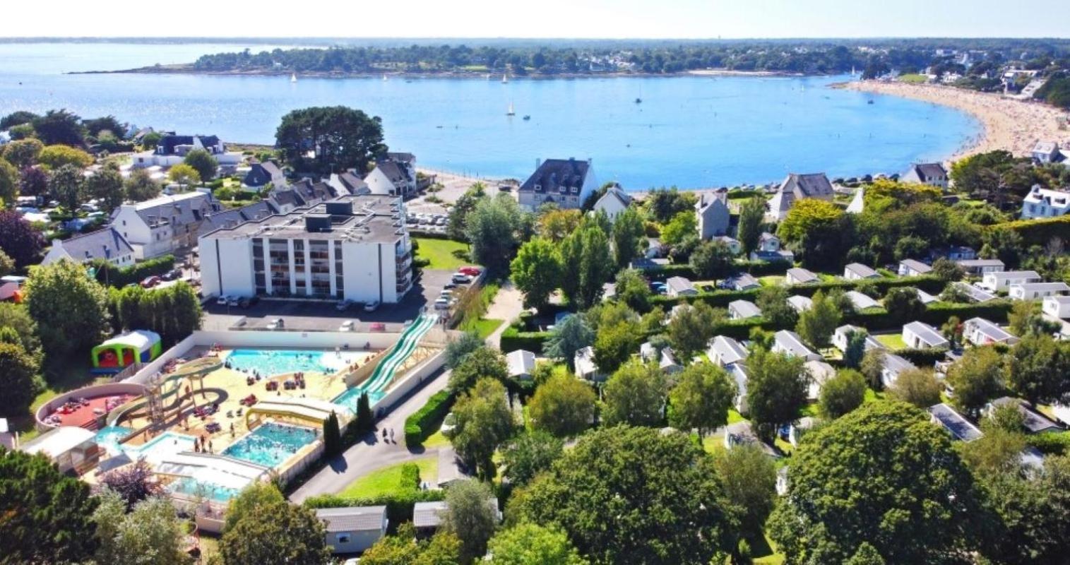 Camping De La Plage Benodet - 400 Metres De La Plage Eksteriør bilde